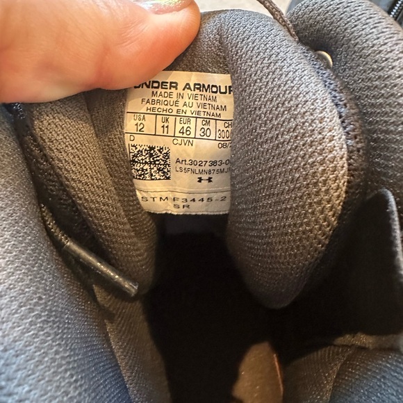 Under Armour Charged Valsetz Zip Tactical Boot NWIB Men’s 12 - Picture 8 of 9